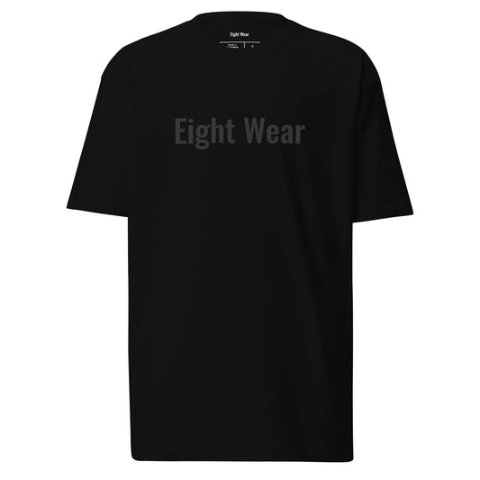 Eight Wear Men’s heavyweight tee - Black